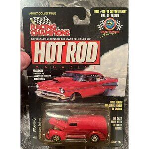 Racing Champions Hot Rod Magazine  '40 Custom Delivery NOC 1:57 #120 Red -Nice!!